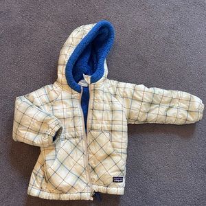 Boys Tribble reversible Patagonia winter coat 3T